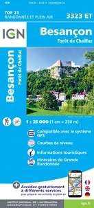  IGN - Besançon, Forêt de Chailluz - 1/25 000.