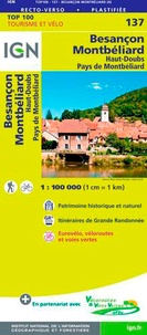  IGN - Besançon, Montbéliard - 1/100 000.