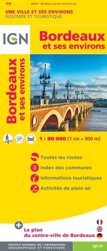 Bordeaux et ses environs. 1/80 000