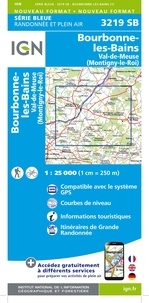  IGN - Bourbonne-les-Bains, Val-de-Meuse (Montigny-le-Roi) - 1/25000.