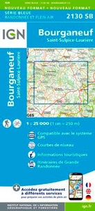  IGN - Bourganeuf St-Sulpice-Laurière - 1/25 000.