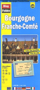  Blay-Foldex - Bourgogne Franche-Comté - 1/200 000.