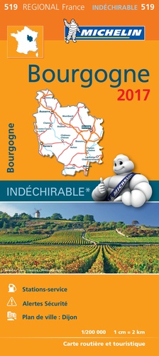  Michelin - Bourgogne - 1/200 000.