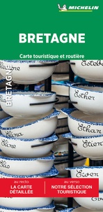  Michelin - Bretagne - Carte touristique et routière 1/350 000.