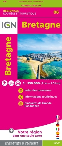 Bretagne. 1/250 000