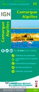  IGN - Camargue, Alpilles - 1/75 000.