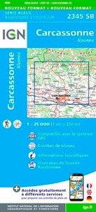  IGN - Carcassonne, Alzonne - 1/25 000.