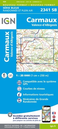Carmaux/Valence-d'Albigeois. 1/25000
