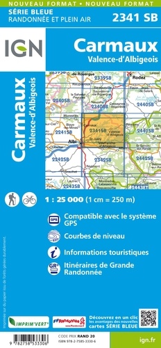Carmaux/Valence-d'Albigeois. 1/25000