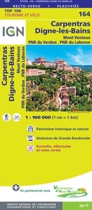  IGN - Carpentras, Digne-les-Bains, Mont Ventoux - 1/100 000.