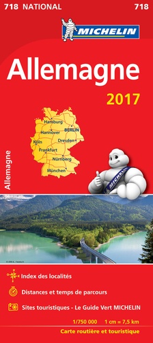  Michelin - Carte Allemagne.