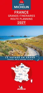 Carte Nationale France - Grands itinéraires 2027