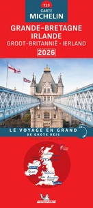 Carte Nationale Grande-Bretagne, Irlande 2026