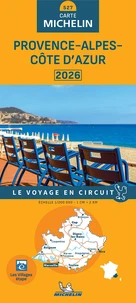 Carte Régionale Provence-Alpes-Côte d'Azur 2026