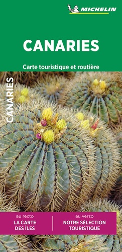  Michelin - Carte routière et touristique Iles Canaries.