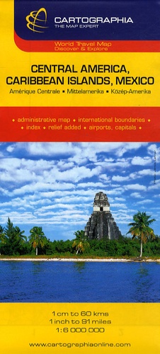  Cartographia - Central America, Caribbean Islands, Mexico - 1/6 000 000.