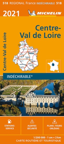  Michelin - Centre - Val de Loire - 1/200 000.