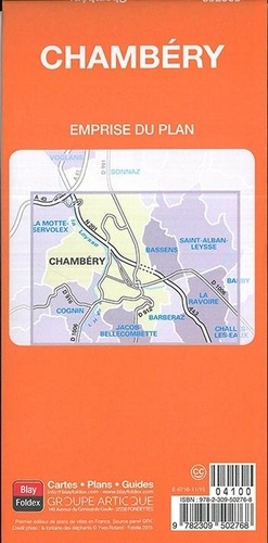 Chambéry. 1/10 000  Edition 2016