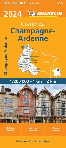 Champagne-Ardenne. 1/200 000  Edition 2024