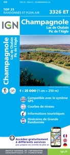  IGN - Champagnole - Lac de Chalain, Pic de l'Aigle : 1/25 000.