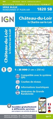 Château-du-Loir/La Chartre-sur-le-Loir. 1/25 000