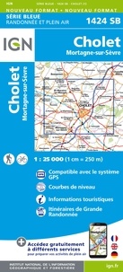  IGN - Cholet Mortagne-sur-Sèvre - 1/25 000.