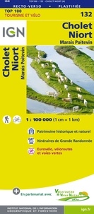  IGN - Cholet, Niort, Marais Poitevin - 1/100 000.