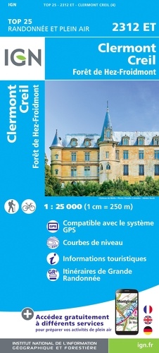 Clermont Creil. 1/25 000