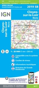  IGN - Cloyes-sur-le-Loir, Morée - 1/25 000.
