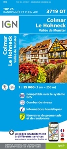  IGN - Colmar, Le Hohneck, Vallée de Munster - 1/25 000.