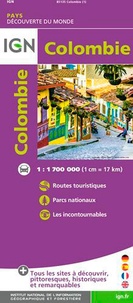  IGN - Colombie - 1/1 700 000.