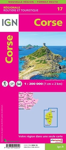 Corse. 1/200 000