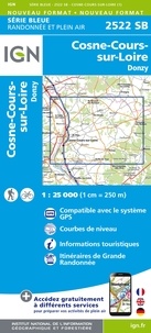  IGN - Cosne-Cours-sur-Loire, Donzy - 1/25 000.