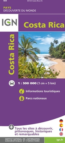 Costa Rica. 1/500 000