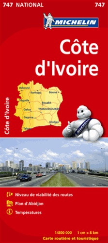  Michelin - Côte d'Ivoire - 1/800 000.