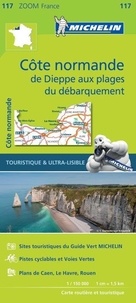  Michelin - Côte normande, de Dieppe aux plages du débarquement - 1/150 000.