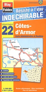  Blay-Foldex - Côtes-d'Armor - 1/180 000.