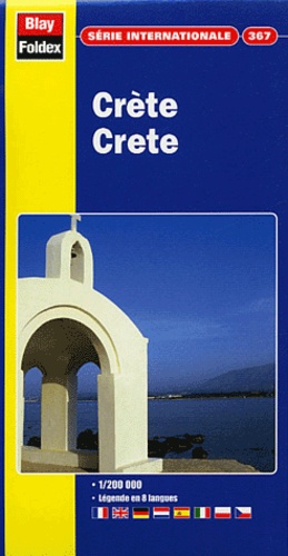  Collectif - Crète 1/200 000 - Légende en 8 langues.