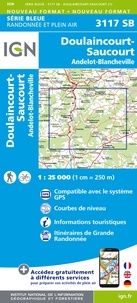  IGN - Doulaincourt-Saucourt/Andelot-Blancheville - 1/25000.