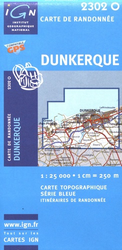  IGN - Dunkerque - 1/25 000.