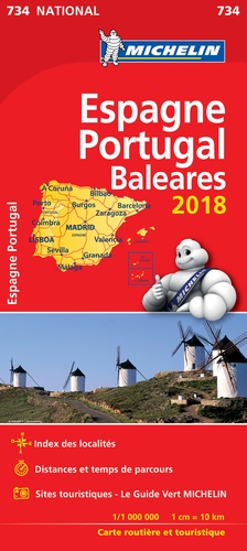  Michelin - Espagne Portugal Baléares.
