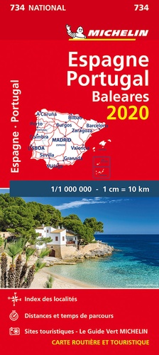  Michelin - Espagne, Portugal, Baléares.