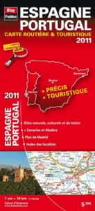 Espagne Portugal, Carte routière et touristique