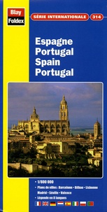  Blay-Foldex - Espagne - Portugal - 1/800 000.