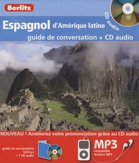  Berlitz - Espagnol d'Amérique latine - Guide de conversation. 1 CD audio MP3