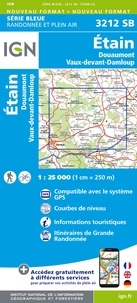  IGN - Etain, Douaumont, Vaux-devant-Damloup - 1/25 000.