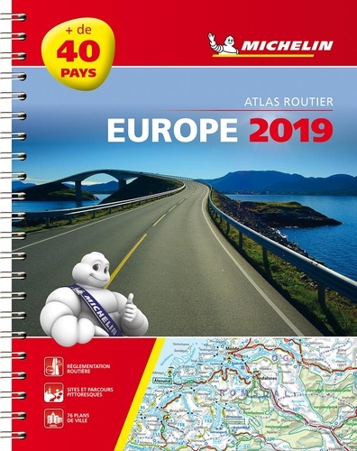 Europe - Atlas routier  Edition 2019