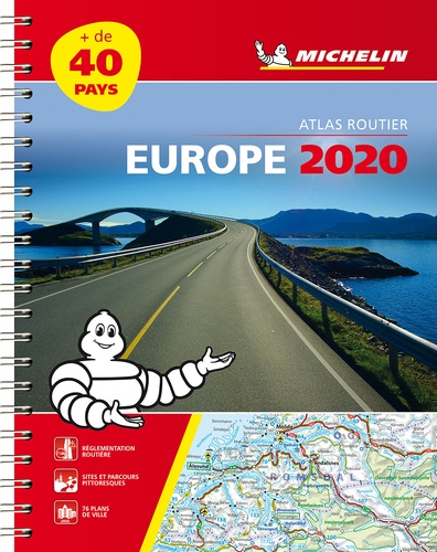  Michelin - Europe - Atlas routier et touristique.