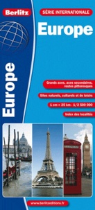  Berlitz - Europe - 1/2 500 000.