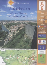  Huber Verlag - EuroVelo Alsace - Franche-Comté - 1/100 000.